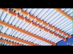 倉庫用冷間圧延鋼製工業用メザニンフロア、ブルー/オレンジ