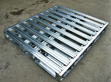 倉庫の貯蔵のための頑丈な積み重ねの電流を通された鋼鉄パレット